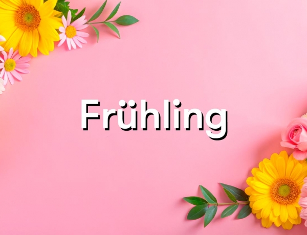 Guía para la primavera en alemán