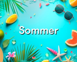 Guía para el verano en alemán
