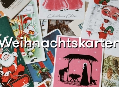 Escribir Weihnachtskarten en alemán