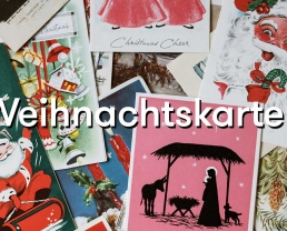 Escribir Weihnachtskarten en alemán